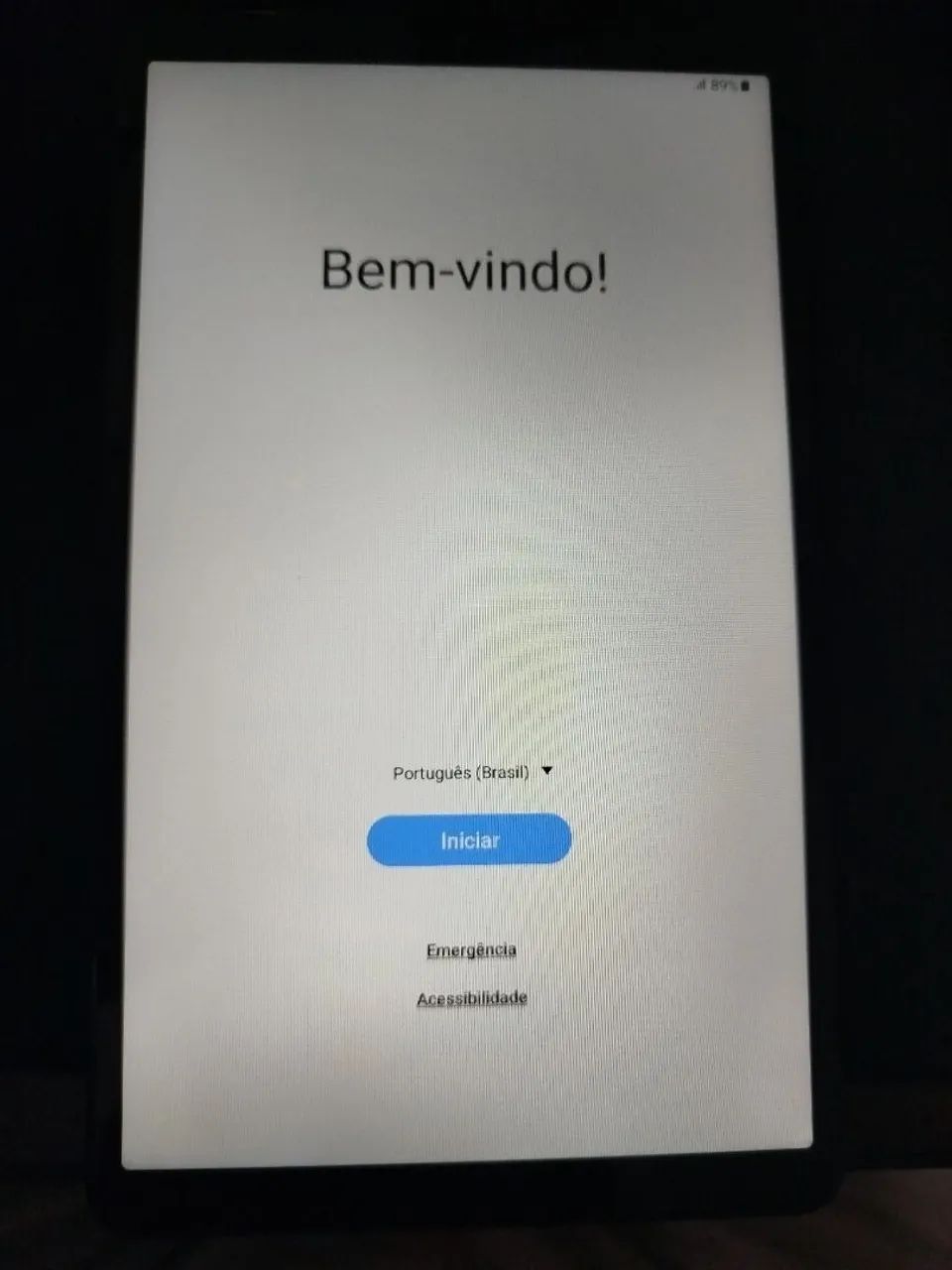 Tablet Samsung A9 8.7 polegadas semi novo quase nunca usado
