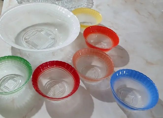 Vasilhas de vidro