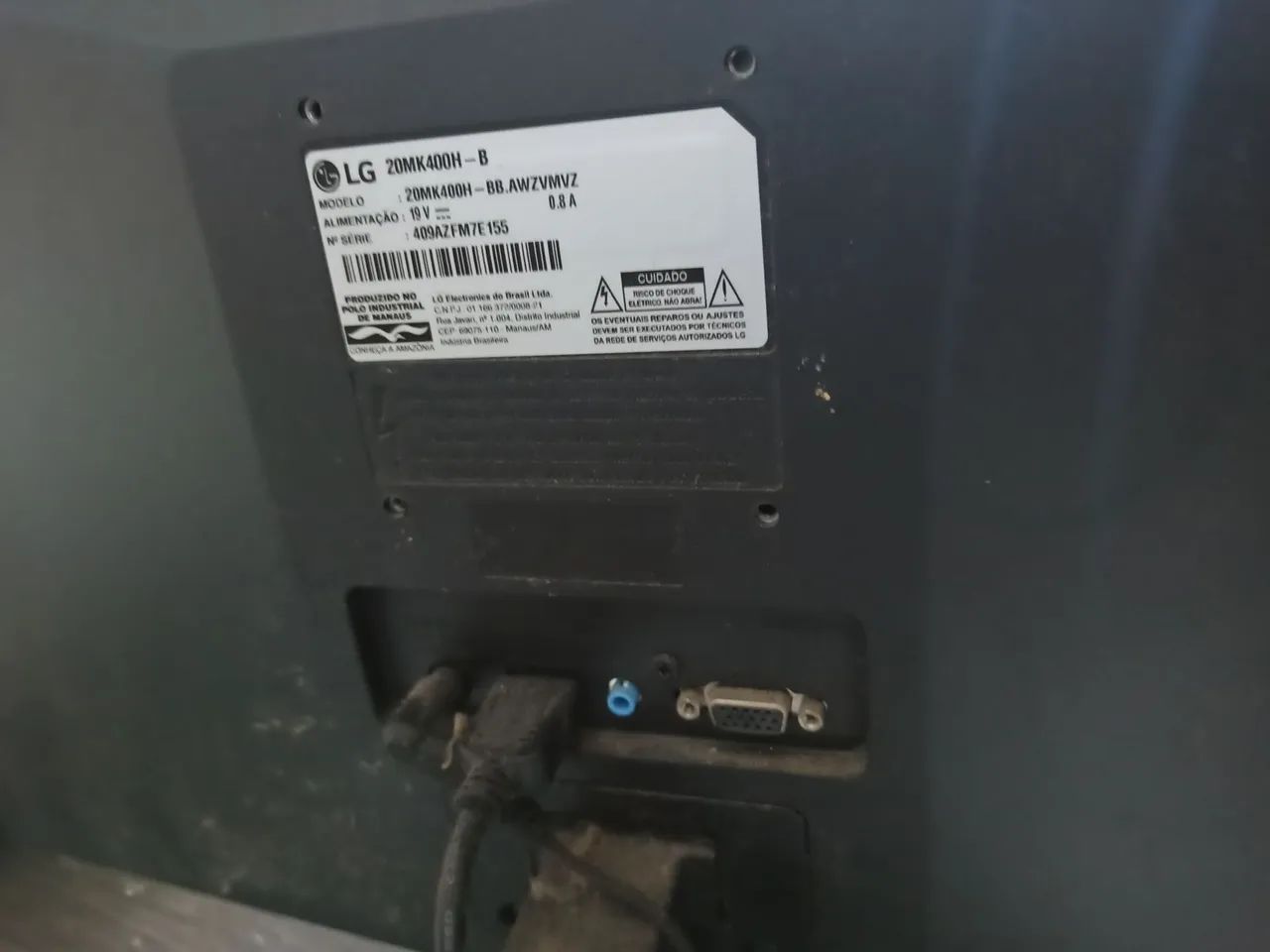 Monitor LG 14 polegadas com entrada HDMI - Foto 2