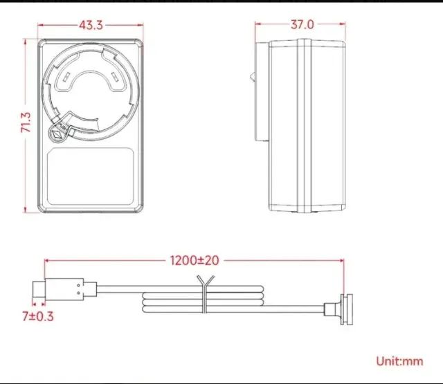 Fonte HTPD27WHD 27W ideal para seu Raspberry Pi 5 Pronta entrega  - Foto 2