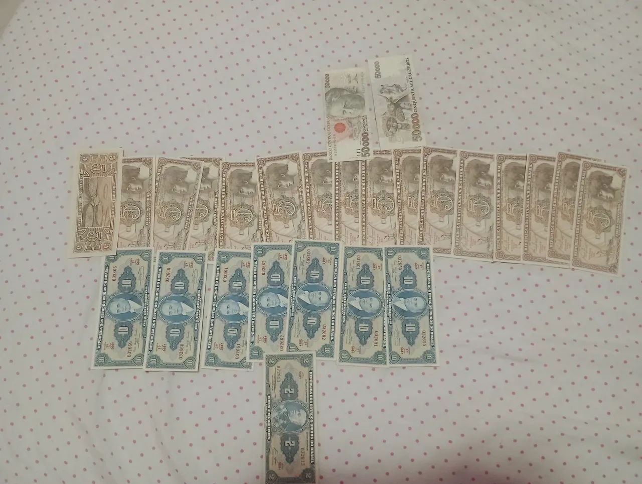 Cédulas e moedas antigas  - Foto 3