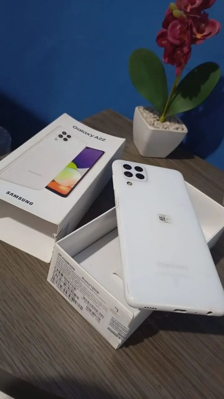 Galaxy A22 -128GB (Usado e Barato) - Foto 3