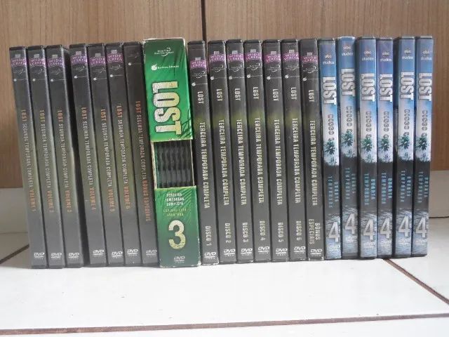 Edição Especial LOST ? Temporadas 2, 3 e 4 Completas em DVD.