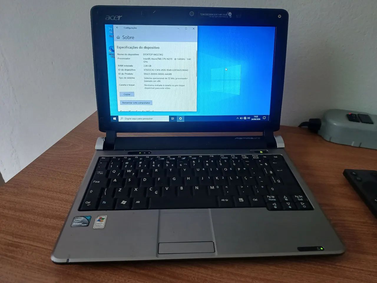 Netbook Acer - LEIA O ANÚNCIO  - Foto 2