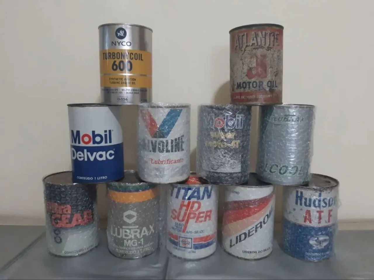 Coléção Latas Óleo de Motor - Foto 3
