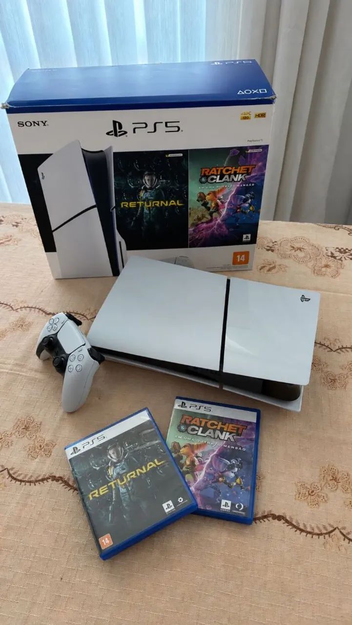 PS5 com disco + Jogos - Foto 4