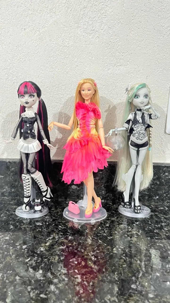 lote monster high reel drama e Glinda 
