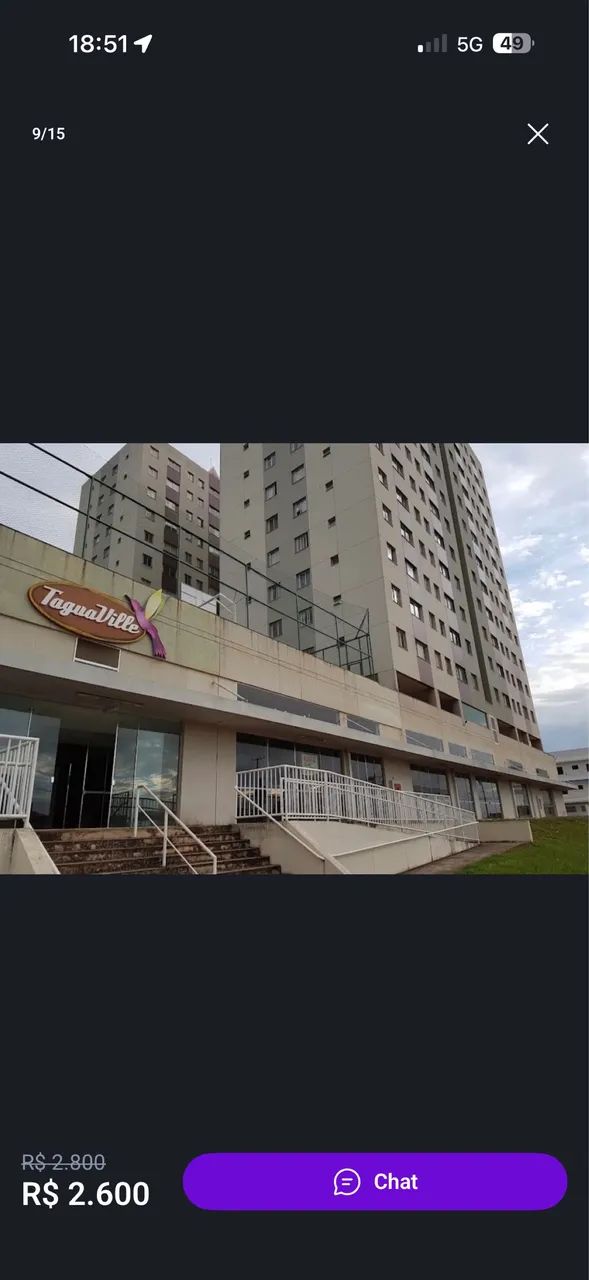 Alugo apartamento Taguatinga Norte - Foto 5