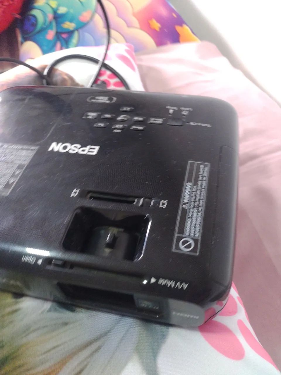 Projetor epson praticamente  pouco uso e ver comprar  - Foto 4