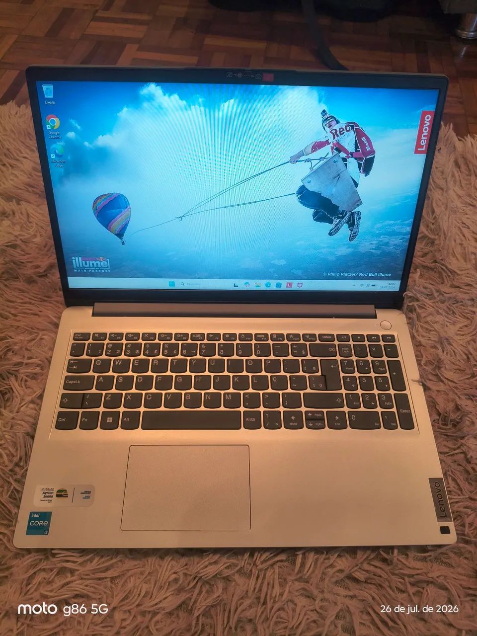 Notebook Lenovo i3 12°Geraçao