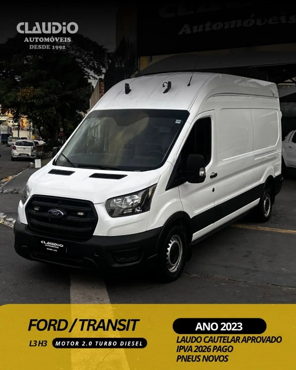 Ford Transit TRANSIT Furgão 2.0 Longo Turbo Diesel 2023