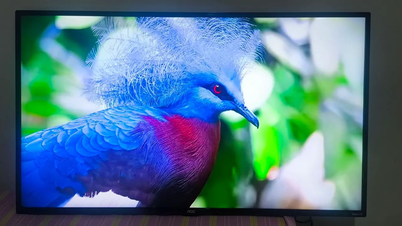 VENDO AOC ROKU TV 43 POLEGADAS SEM DETALHES  - Foto 3