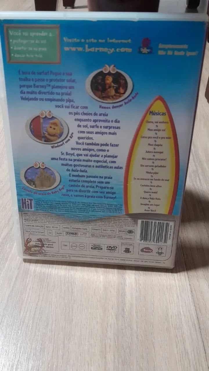 Barney - DVD- Festa na Praia  - Foto 2