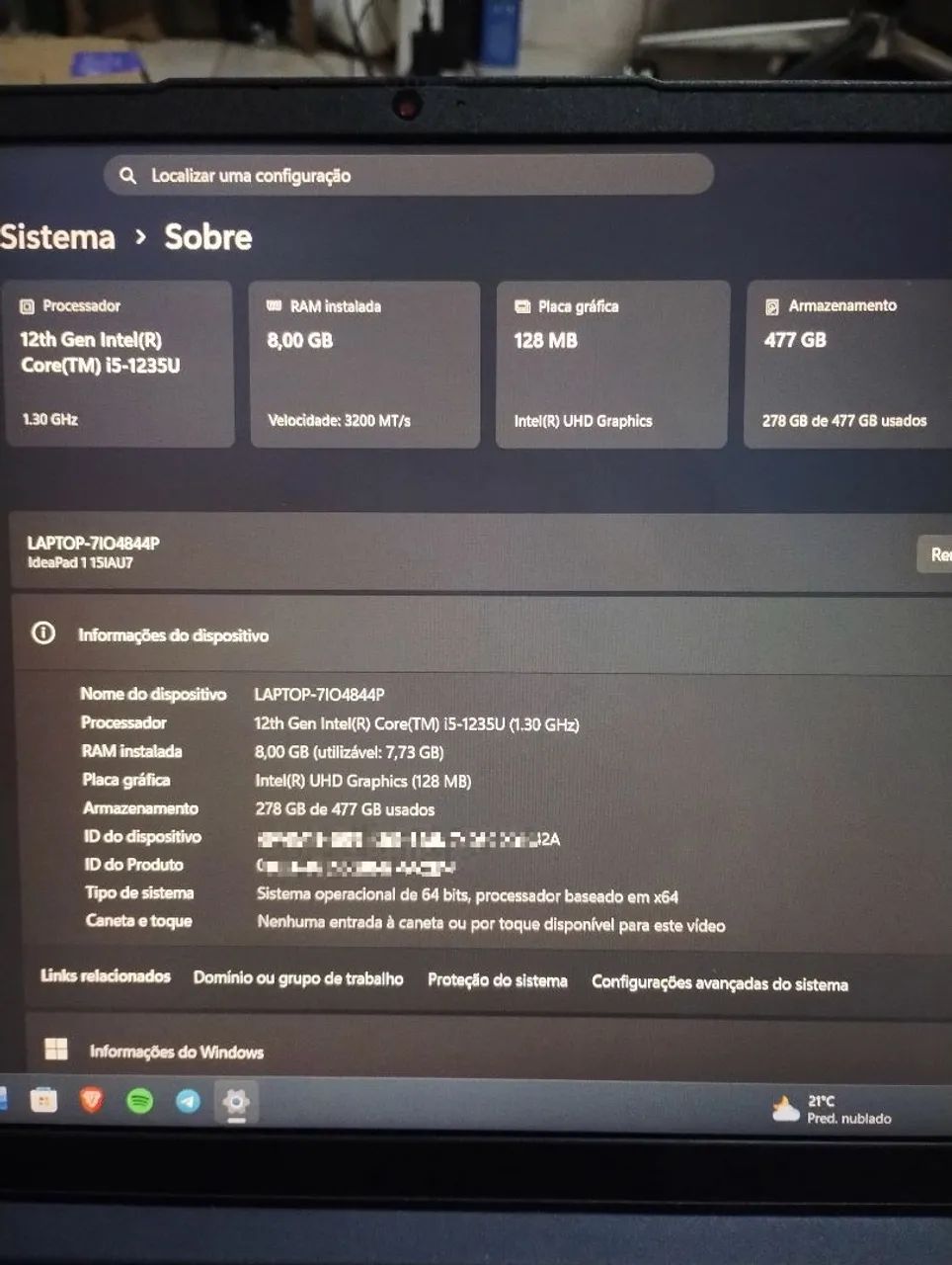 NOTEBOOK LENOVO IDEAPAD - Foto 4
