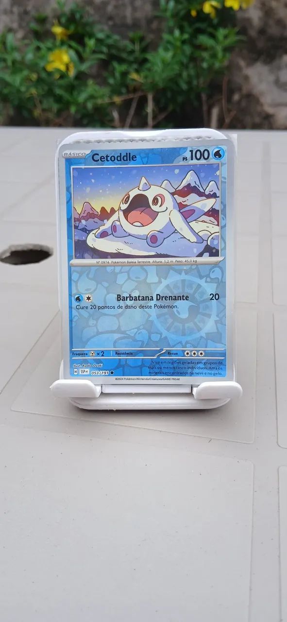 Carta Pokemon Cetoddle - Foto 3