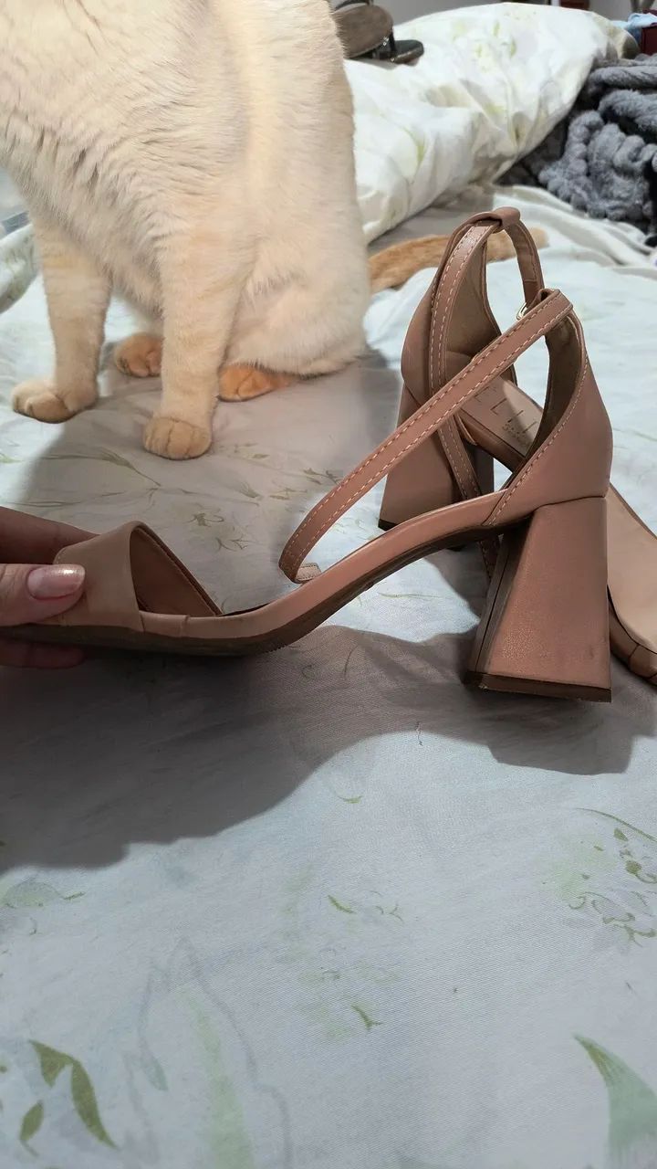 Sandalia nude 36 - Foto 2