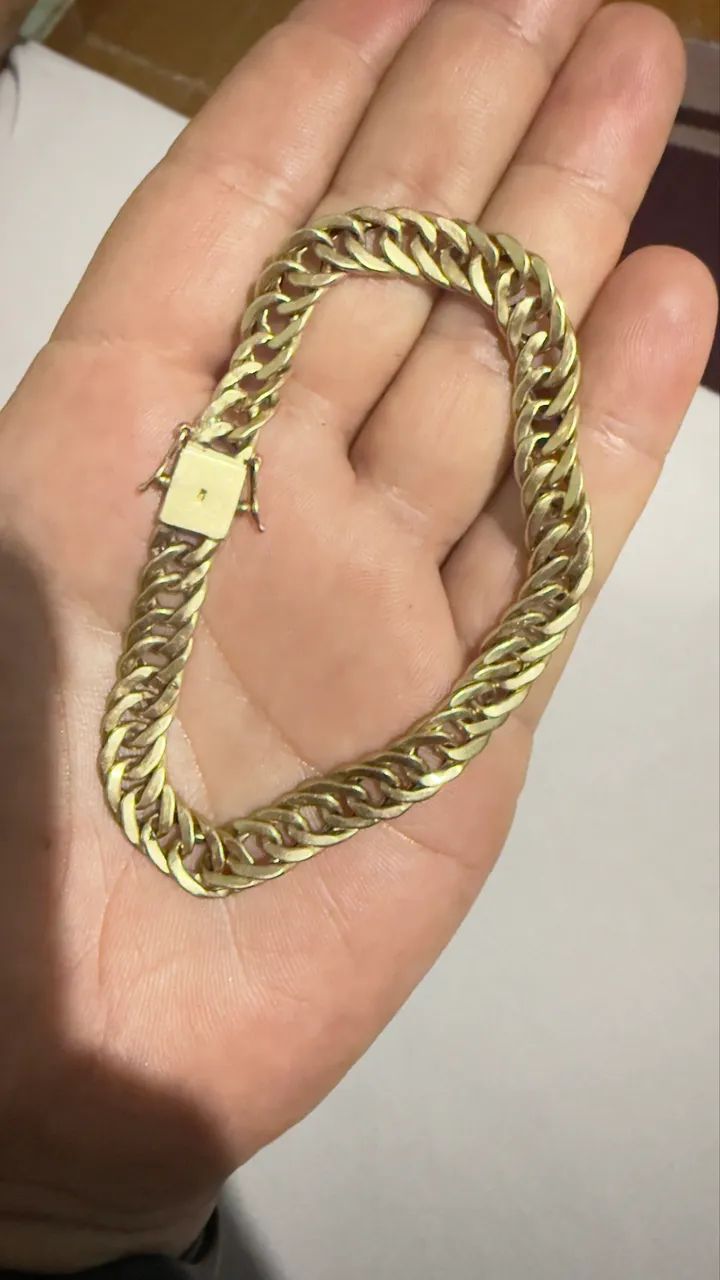 Pulseira de ouro 18k 
