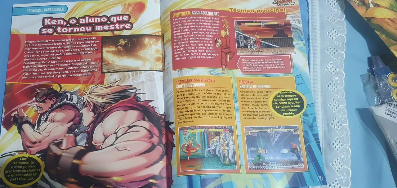 STREET FIGHTER PLANETA DEAGOSTINI COLECIONAVEL - Foto 2