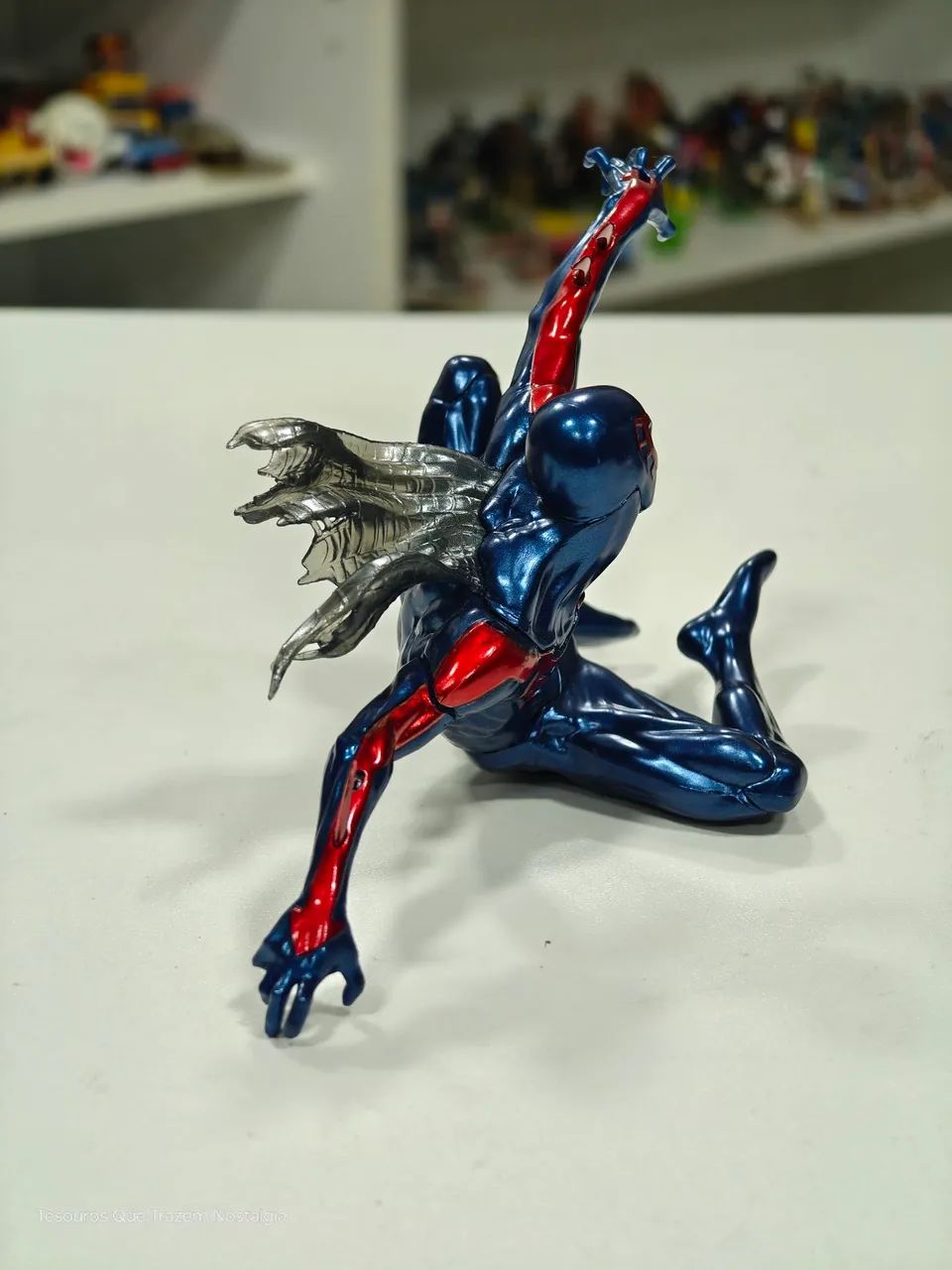 Action Figure Spider-man 2099 Marvel Act/cut Original Sega (Sem Base)  - Foto 5