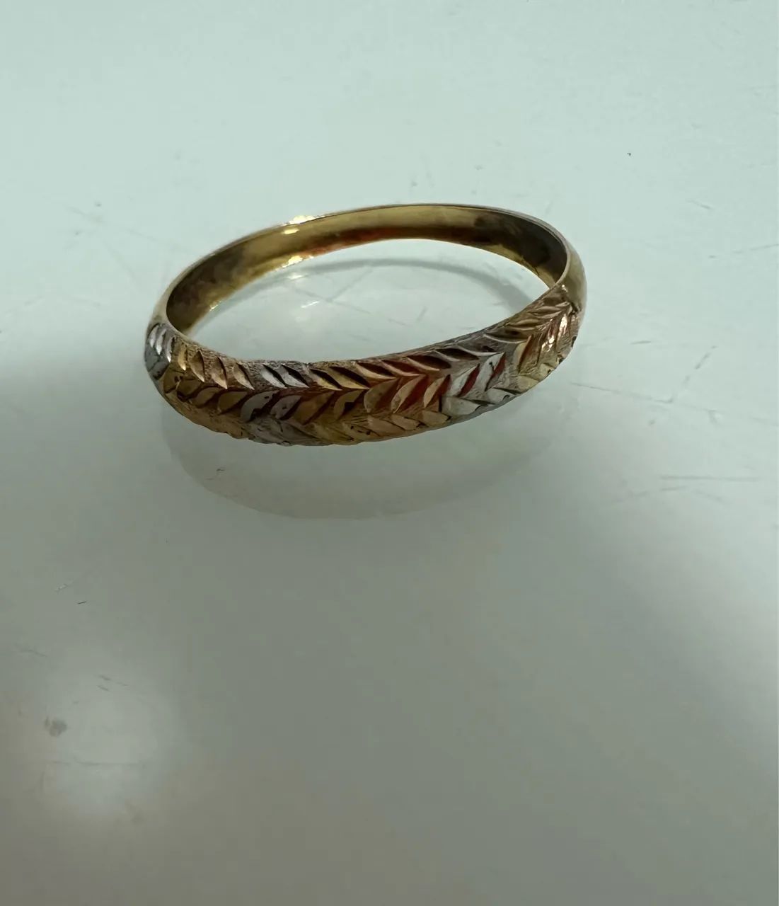 Vendo aparador ouro 18k com ouro branco  - Foto 2