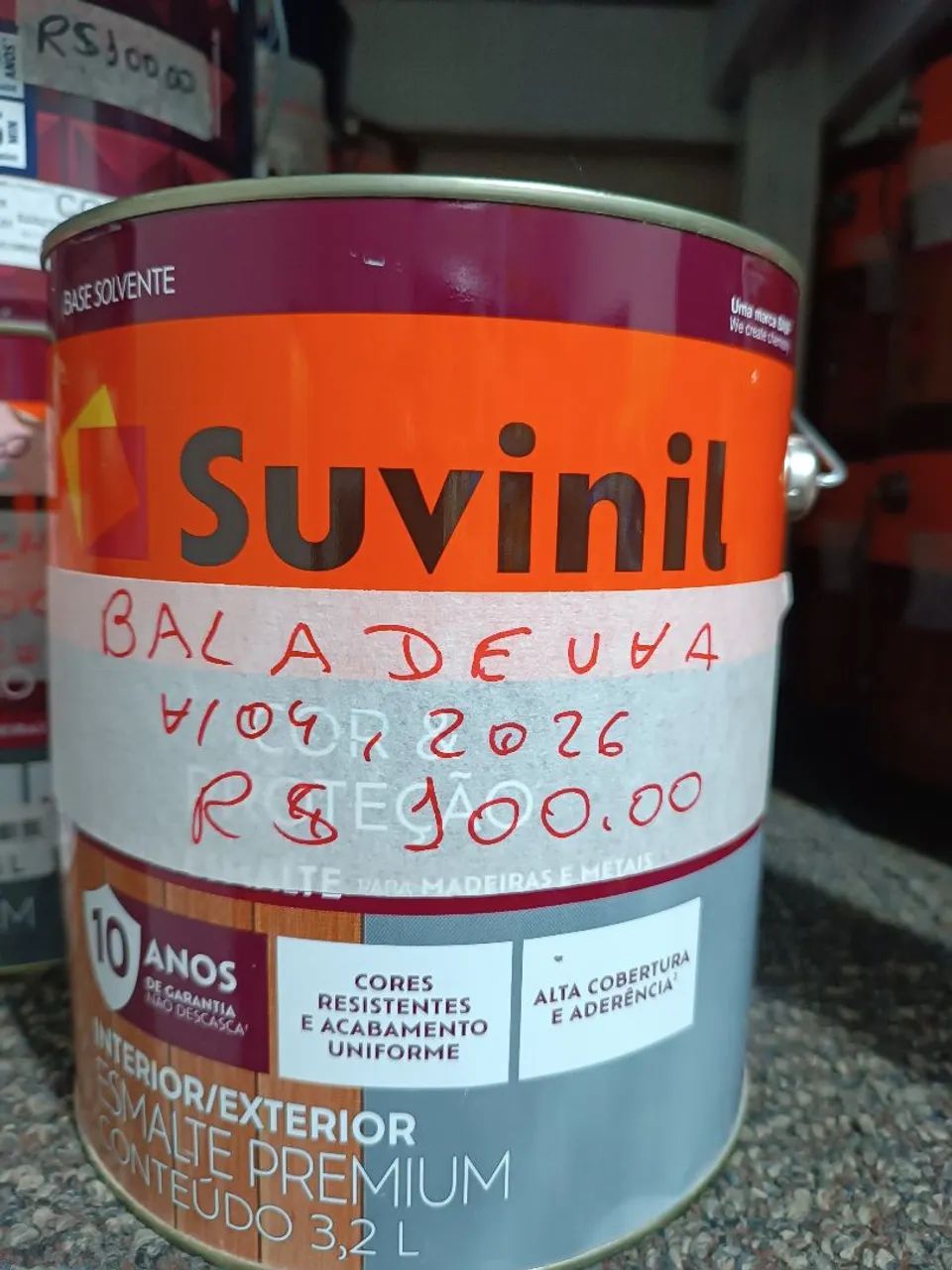 Esmalte Suvinil Premium bala de uva 3,2 litros 