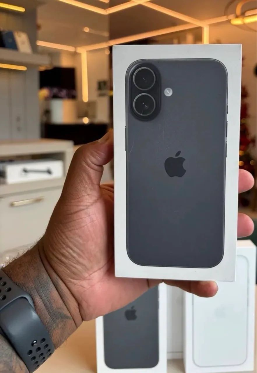 IPHONE 17 256 gb PRETO NOVO LACRADO - Celulares e Smartphones