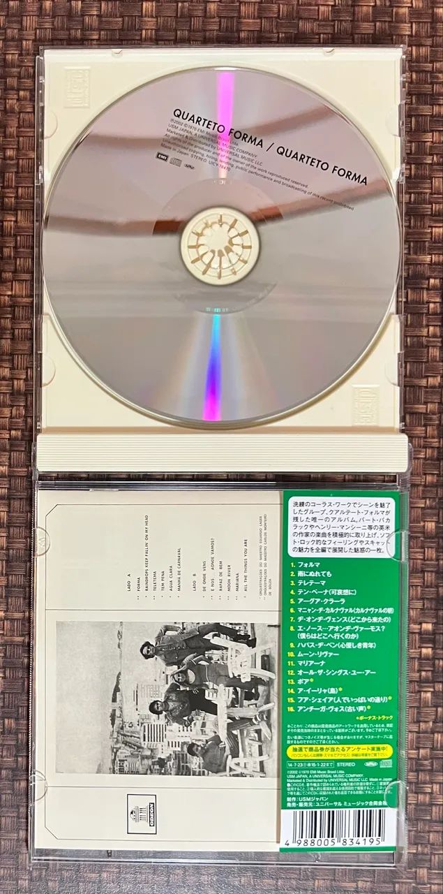 Cd Quarteto Forma (1970) - Edição Japonesa 2014 C/ OBI - Raro - Foto 2