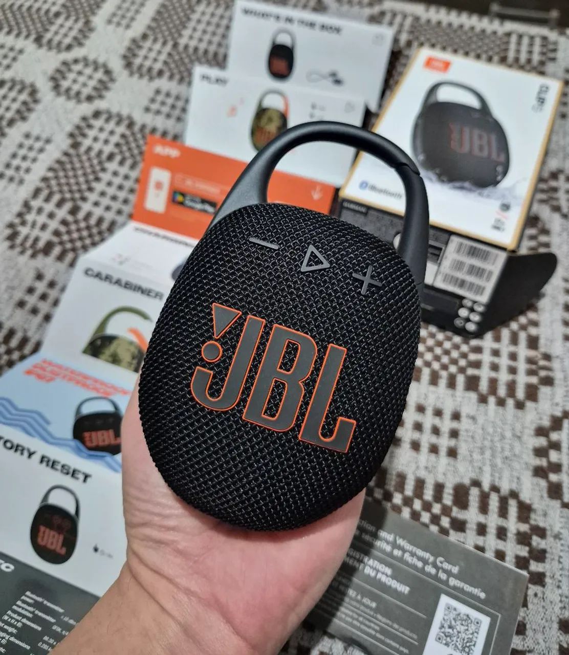 CAIXINHA DE SOM JBL CLIP 5