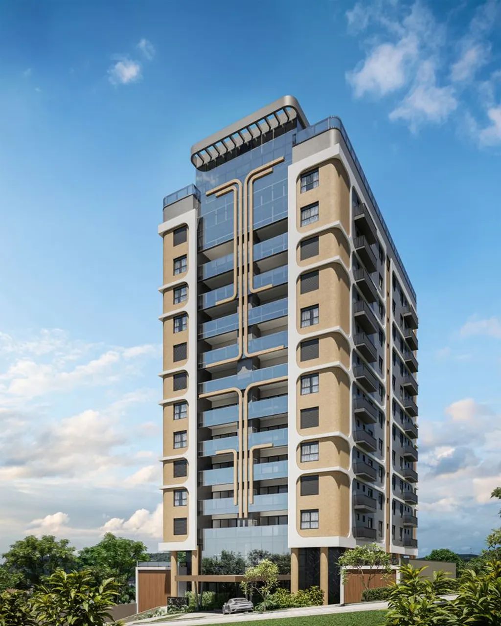 Lançamento de Apartamento à Venda no Centro de Criciúma  Aura Residence - Foto 3