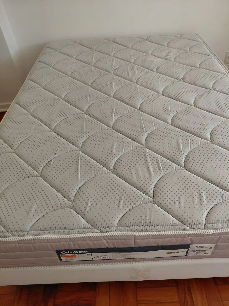 Cama de casal - Colchão e base Ortobom  - Foto 3