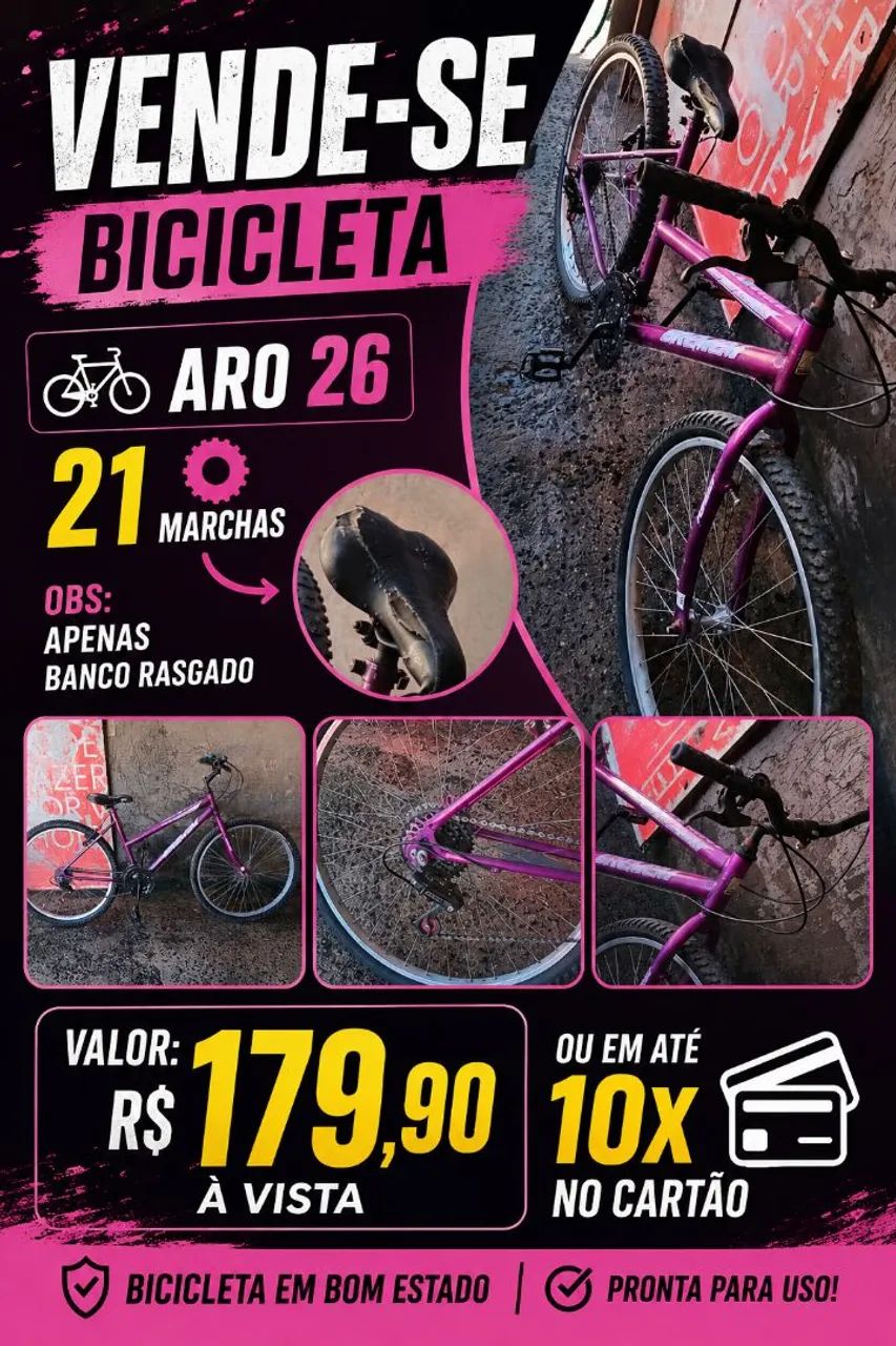 Bicicleta aro 26