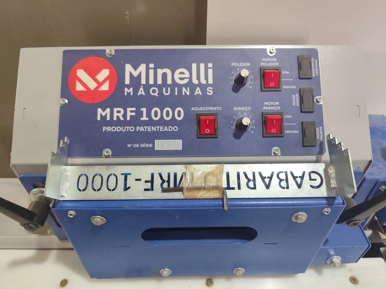 Refiladora acabamento Minelli 