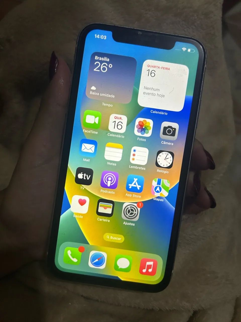 iPhone XR 128gb Branco - Foto 2