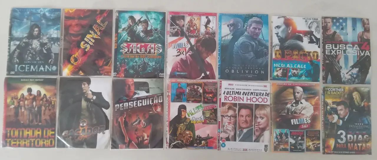 Lote com 302 DVDs de Filmes - Foto 3