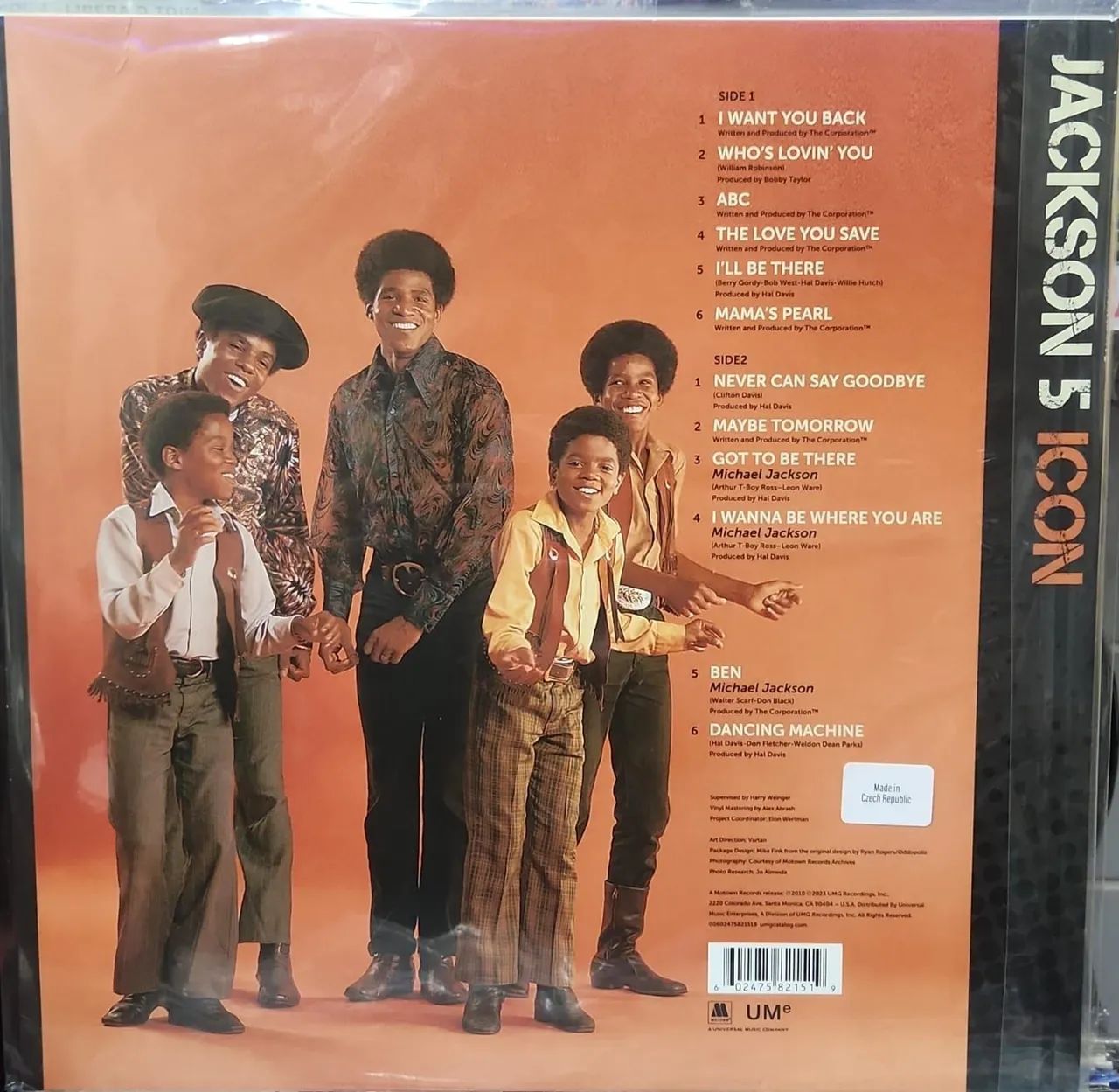LP IMPORTADO JACKSON FIVE LACRADO - ICON - CDs, DVDs etc - Centro