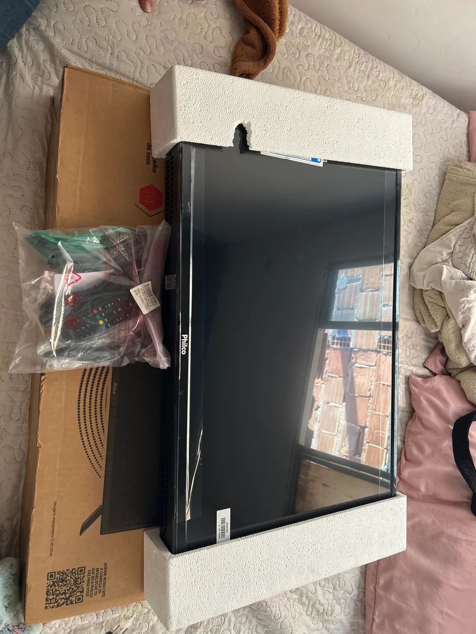 TV Philco 32" LED HD (Modelo P32EDA) - Nova na Caixa! - Foto 4