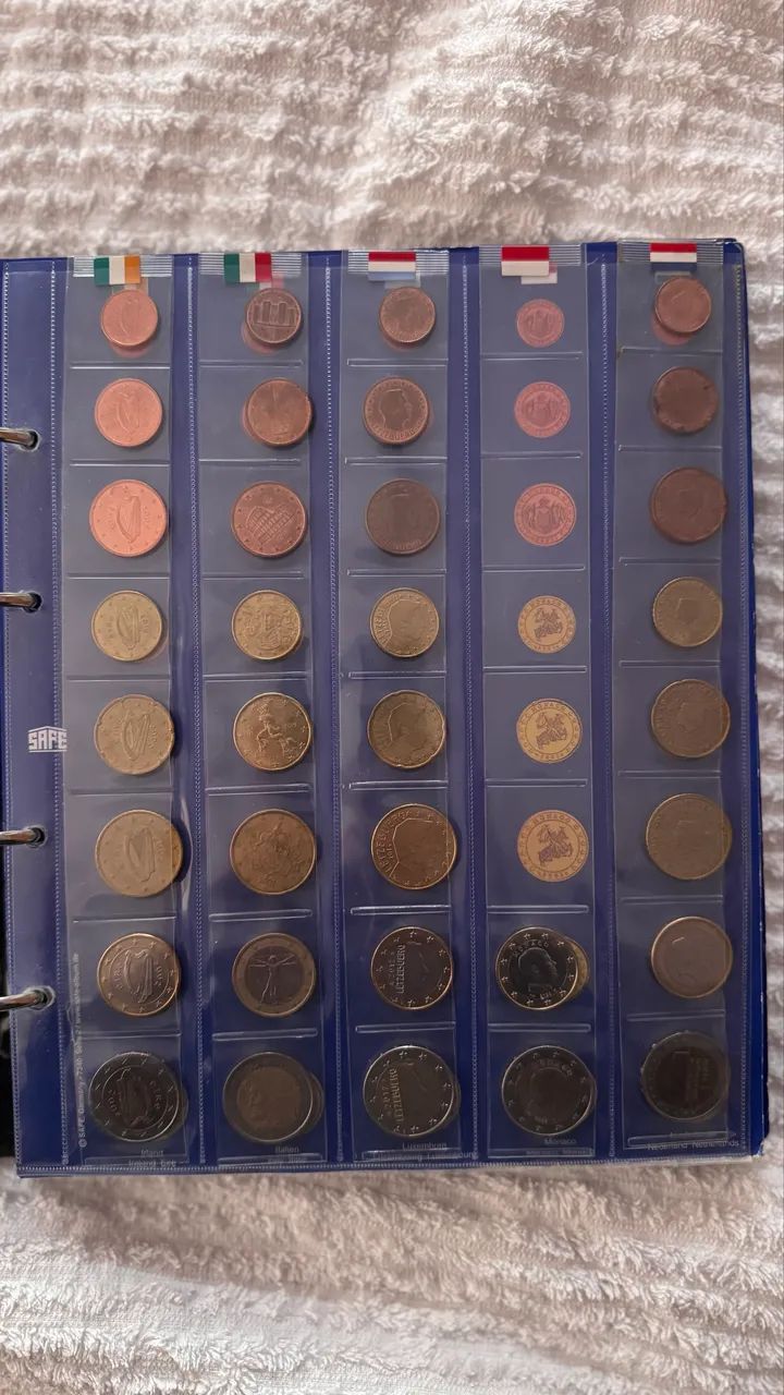 Álbum e Moedas de Euro Safe  - Foto 2