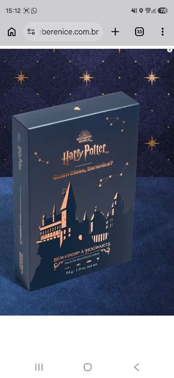 (NOVA LACRADA) Paleta Make Harry Potter  - Foto 3