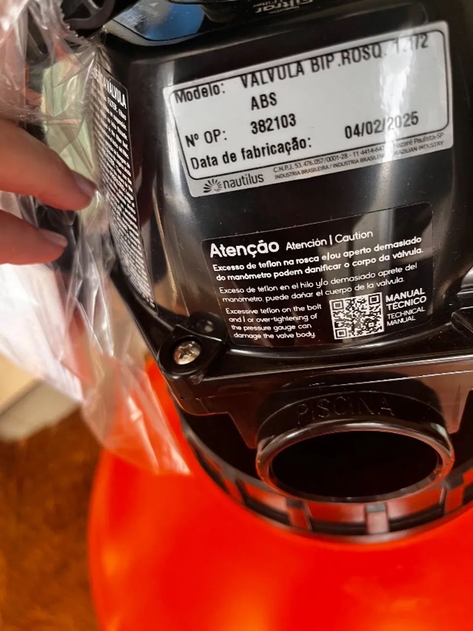 Filtro Piscina Nautilus F450 Novo - Foto 6