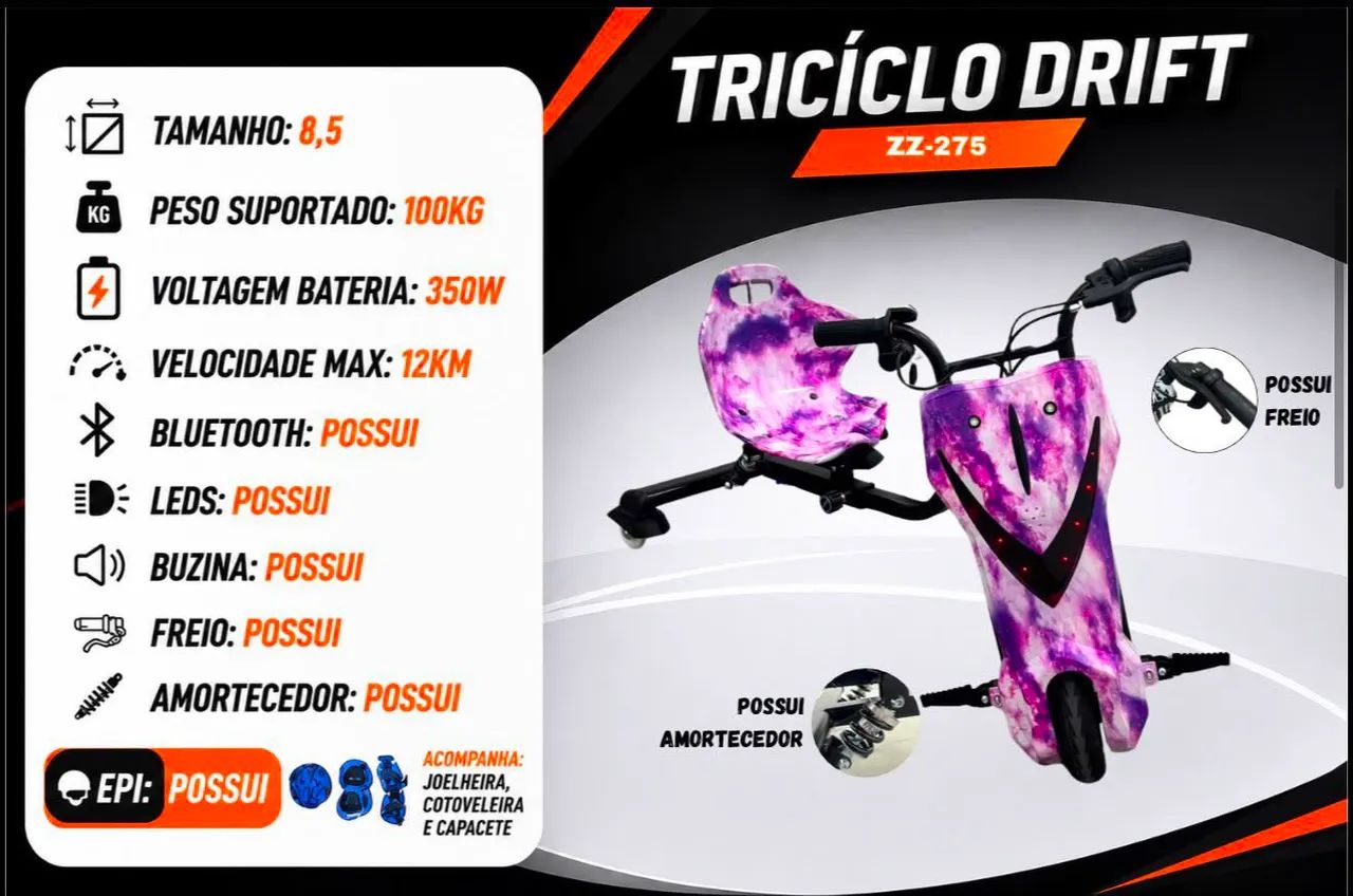 Triciclo Drift 