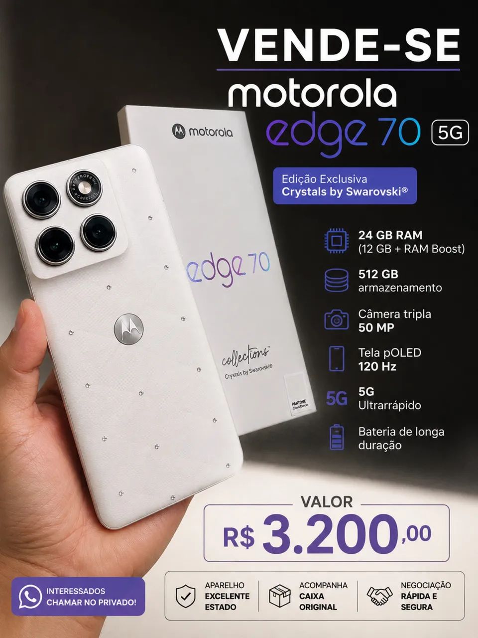 Celular motorola  Edge70 