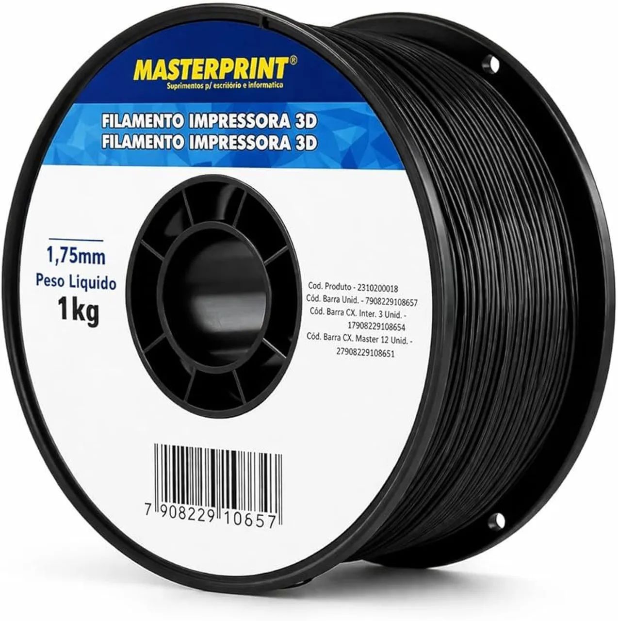 Filamento Petg para impressora 3D 1,75mm