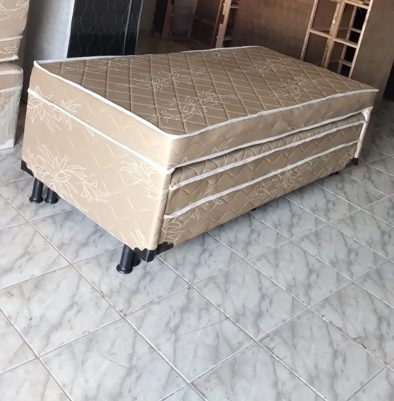 Cama box solteiro auxiliar luxo  - Foto 2