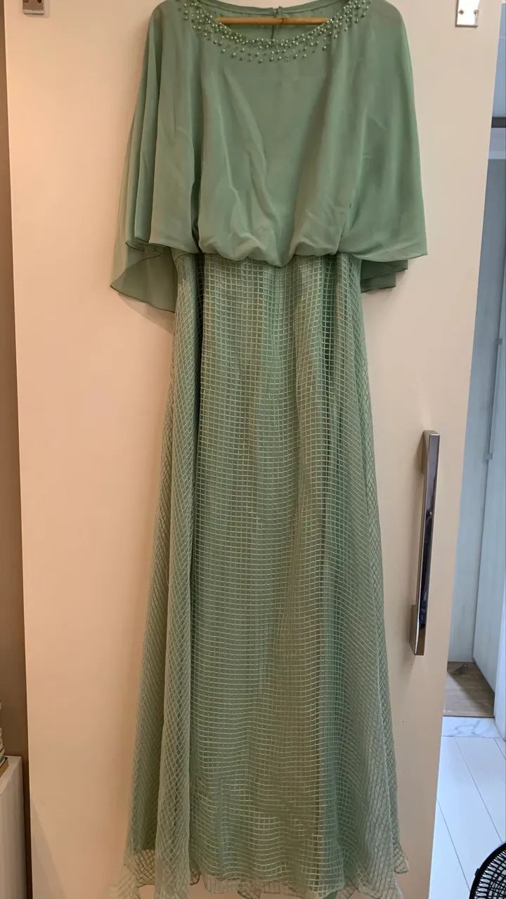 Vestido longo mãe de noiva  - Foto 2