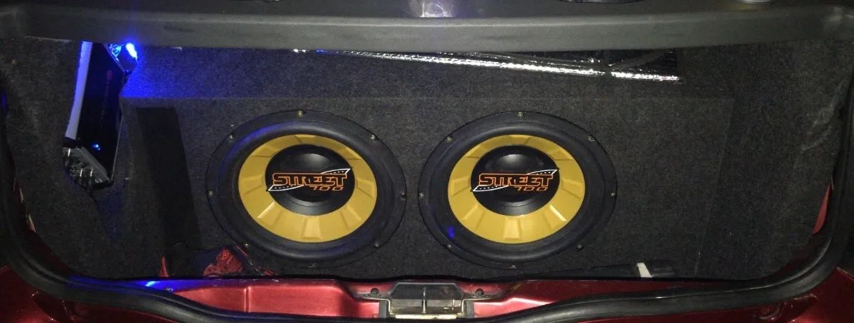 Caixa de Subwoofer 