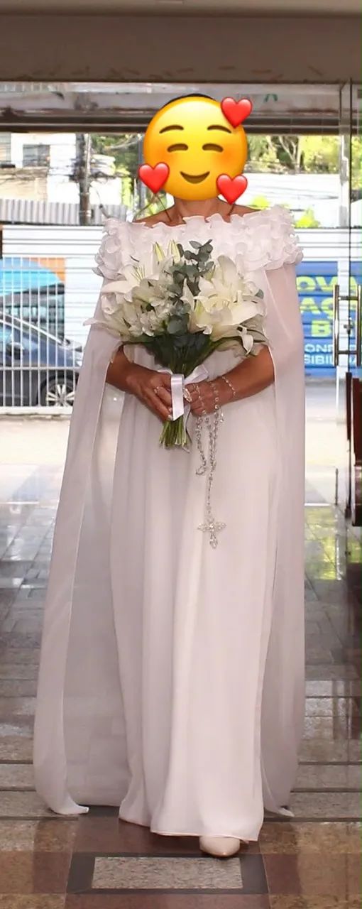 Vestido de Noiva Off white  - Foto 5
