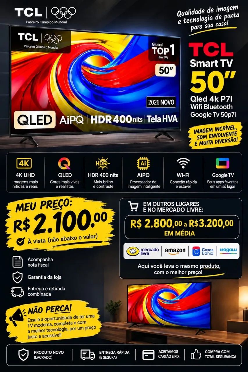 TV 50 polegadas  - Foto 2