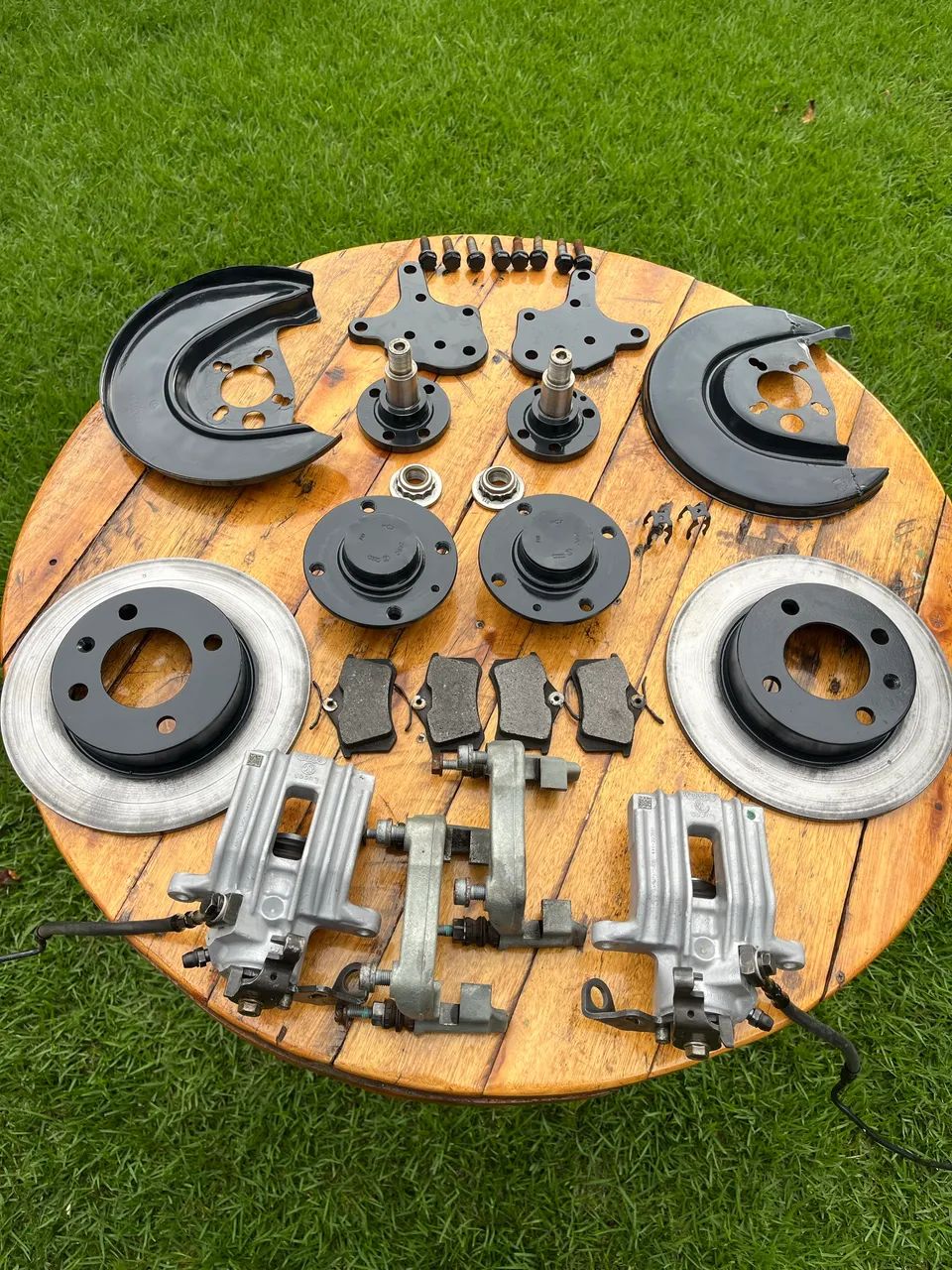 Kit freio a disco traseiro VW 4x100
