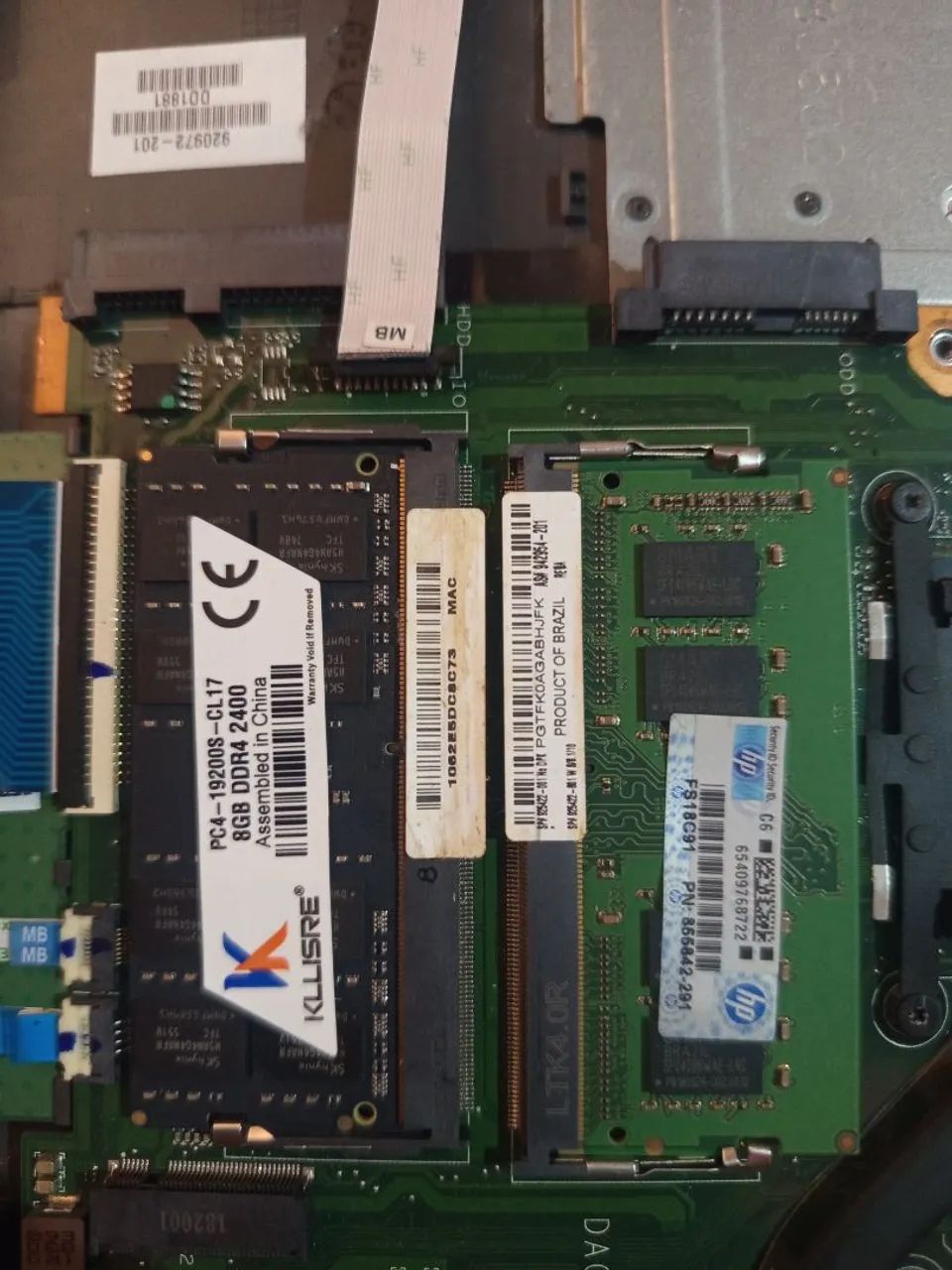 Memória RAM 8GB + 4GB DDR4 P/ NOTEBOOK
