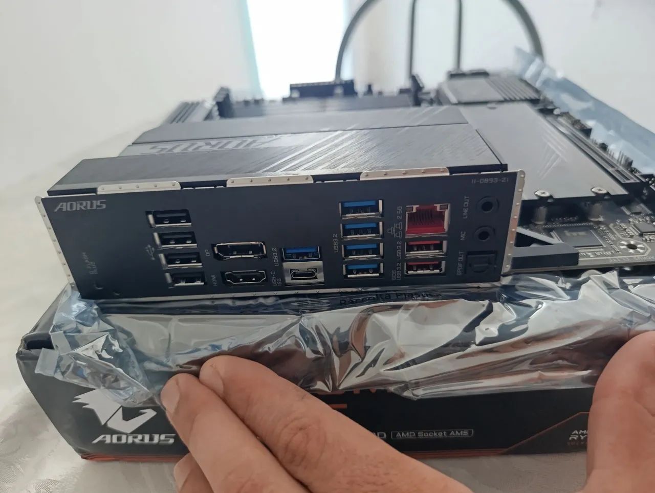 Placa mãe B650m Aorus Elite  - Foto 5